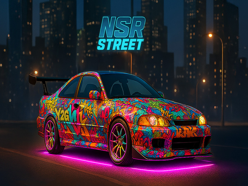 لعبة NSR ﻉﺭﺎﺷ ﺕﺍﺭﺎﻴﺳ ﻕﺎﺒﺳ على الانترنت