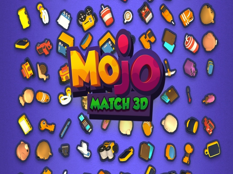 لعبة Mojo Match 3D على الانترنت