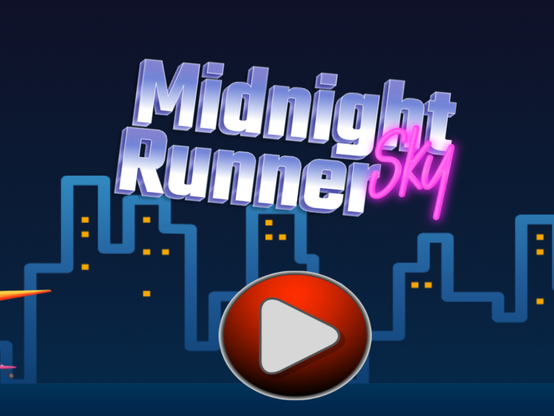 لعبة Sky Runner ﻞﻴﻠﻟﺍ ﻒﺼﺘﻨﻣ على الانترنت