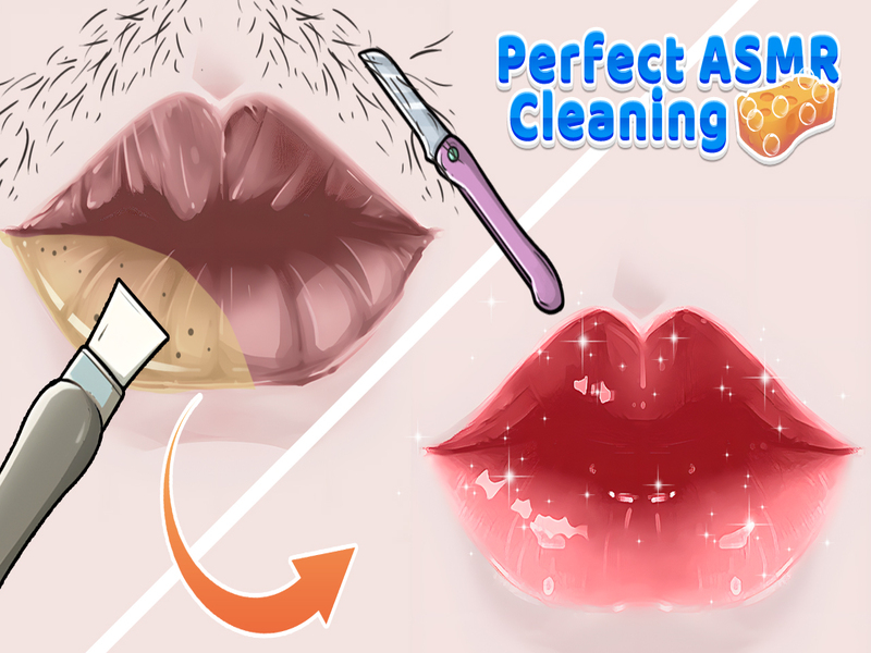 لعبة ASMR ﻲﻟﺎﺜﻤﻟﺍ ﻒﻴﻈﻨﺘﻟﺍ على الانترنت