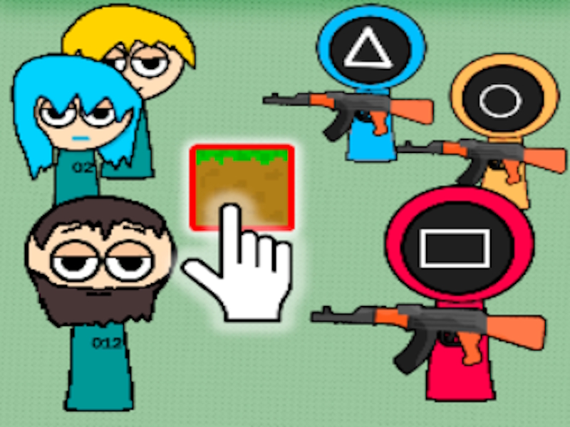 لعبة ﺎًﻳﺪﺤﺗ ﻖﻠﺨﺗ Sandbox Squid ﺔﺒﻌﻟ على الانترنت