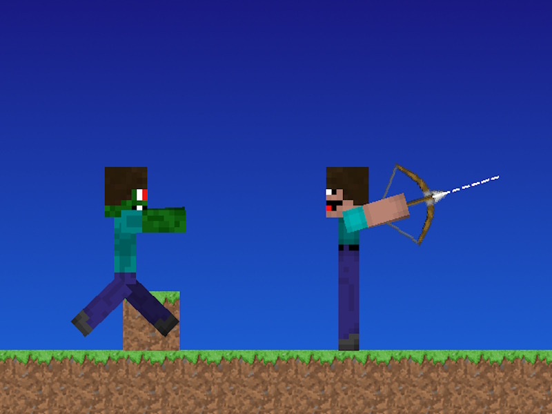 لعبة Noob vs pro ﺓﺎﻣﺮﻟﺍ ﻦﻜﻟ minecraft على الانترنت